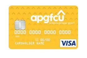 APGFCU Visa Platinum Preferred Share Secured Card logo