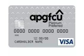 APGFCU Visa Platinum Preferred Student Credit Card logo