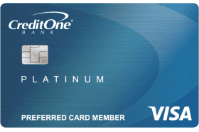 Credit One Bank® Platinum Visa® for Rebuilding Credit logo