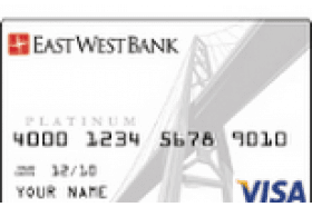 East West Bank Visa Signature&reg; Bonus Rewards PLUS Card logo