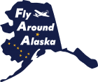 Fly Around Alaska logo