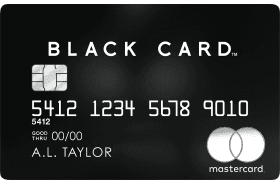 Luxury Card™ Mastercard® Black Card™ logo