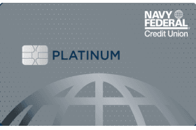 Navy Federal Platinum Credit Card logo