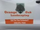 Orange Oak Landscaping logo