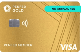 PenFed Gold Visa® Card logo