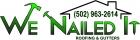 We Nailed It Roofing & Gutters logo