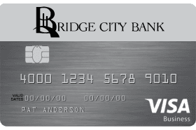 Bridge City Bank Business Card logo