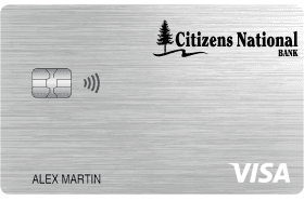 Citizens National Bank of Cheboygan Platinum Visa logo