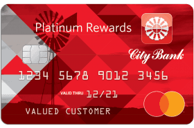 City Bank Platinum Rewards Card logo