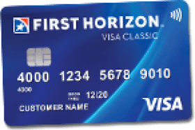 First Horizon Bank Visa Classic credit card logo