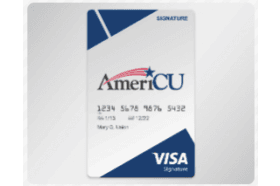 AmeriCU Credit Union Visa® Signature Rewards Credit Card logo