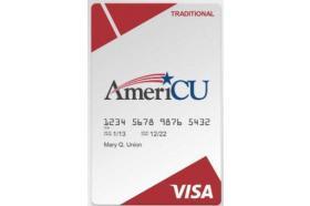 AmeriCU Credit Union Visa® Traditional Credit Card logo