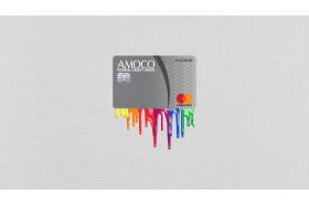AMOCO Federal Credit Union Platinum Rewards MasterCard logo