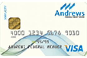Andrews Federal Credit Union Simplicity Visa Credit Card logo