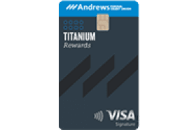 Andrews FCU Titanium Visa Signature® Credit Card logo
