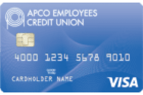APCO Employees CU Visa Platinum Credit Card logo