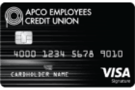 APCO Employees CU Visa Signature Credit Card logo