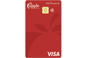 Apple Federal Credit Union MyRewards Visa credit card logo