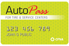 AutoPass for Tire and Service Centers Credit Card logo