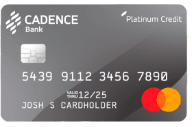 Cadence Bank Platinum Mastercard® logo