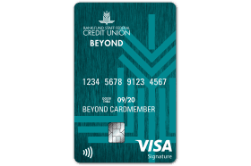 Bank Fund Staff FCU Beyond Visa Credit Card logo
