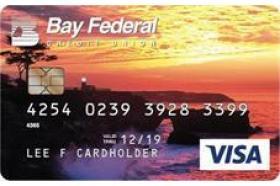 Bay Federal Credit Union Visa Gold Plus Credit Card logo