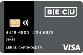 BECU Visa Credit Card logo
