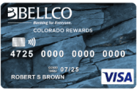 Bellco Credit Union Visa Colorado Rewards Credit Card logo