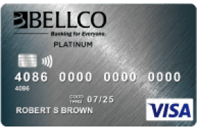 Bellco Credit Union Visa Platinum Credit Card logo