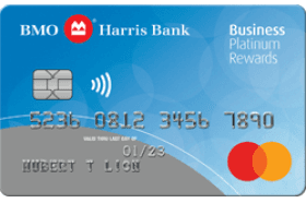 BMO Harris Business Platinum Rewards Mastercard® logo