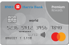 BMO Harris Bank Premium Rewards Mastercard® logo