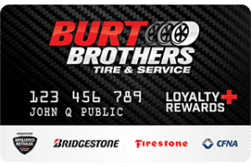 Burt Brothers Tire and Service Credit Card logo