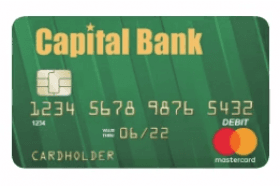 Capital Bank MasterCard® Debit Card logo