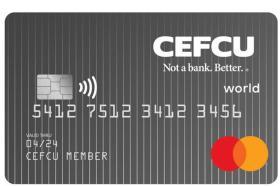 Citizens Equity First Credit Union World Mastercard logo