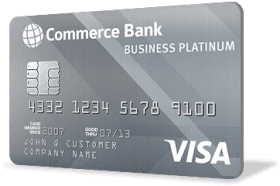 Commerce Bank Business Visa Platinum Credit Card logo
