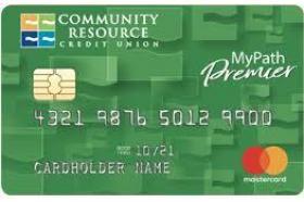 Community Resource Credit Union MyPath Premier MasterCard logo