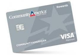 CommunityAmerica Credit Union Visa Rewards logo