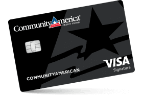 CommunityAmerica Credit Union Visa Signature logo