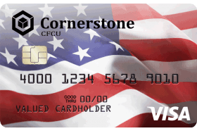 Cornerstone Community Federal Credit Union Visa Classic logo