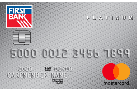 First Bank Platinum Edition Mastercard logo