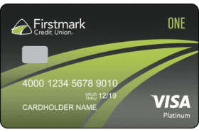 Firstmark Credit Union Visa Platinum Credit Card logo