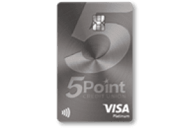 FivePoint Credit Union Platinum Visa Credit Card logo