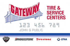 Gateway Tire and Service Centers Credit Card logo
