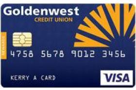 Goldenwest Credit Union Visa Rewards Credit Card logo