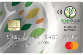 Greenstate Credit Union Platinum Rewards Mastercard logo