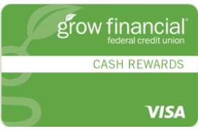 Grow Financial FCU Grow Visa Platinum Cash Rewards logo