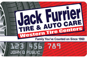 Jack Furrier Tire and Auto Care Credit Card logo
