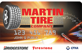 Martin Tire Company Credit Card logo