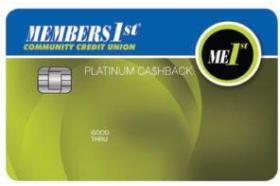 MEMBERS1st Community CU Cashback Credit Card logo
