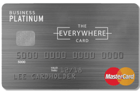 The Everywhere Business Platinum Credit Card logo